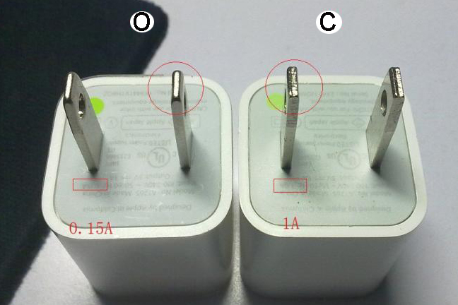 Differences between original and fake iphone chargers-2