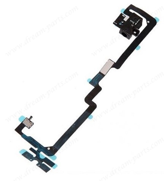 Low price Headphone Jack & Volume Control Cable for iPhone 4(CDMA/Verizon)