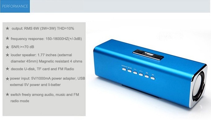 Wholasale Portable Mini Speaker for TAblet PC MP3 Player Support TF/Micro SD Card, Built-in FM Radio Wholasale Portable Mini Speaker for TAblet PC MP3 Player Support TF/Micro SD Card, Built-in FM Radio