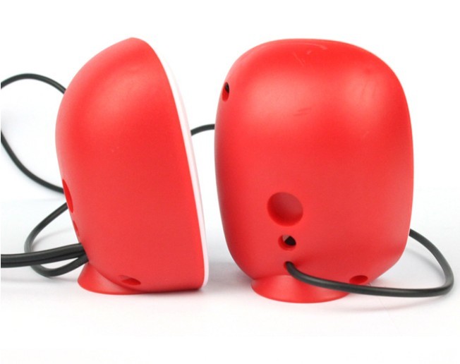 New 2 PCS Pair 3.5mm Audio Input 2.0 Mini Speaker Music Player New 2 PCS Pair 3.5mm Audio Input 2.0 Mini Speaker Music Player