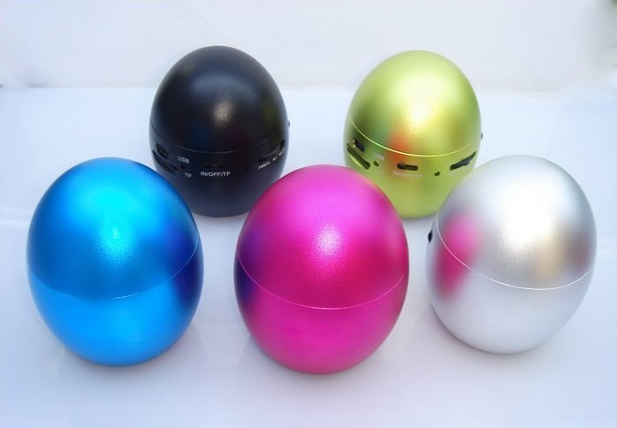 Gold Egg Style Mini Vibration Speaker