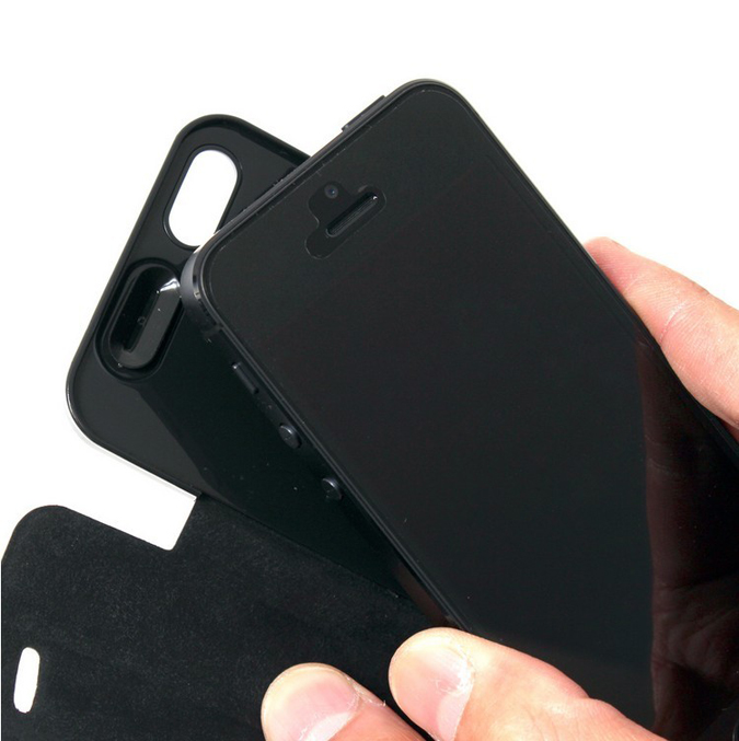 Fashion Ultrathin iPhone 5 power bank, iPhone 5 clip battery, mobile power charging.