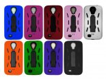 Samsung S4 i9500 phone shell protective sleeve robot three in one PC + silicone protective shell