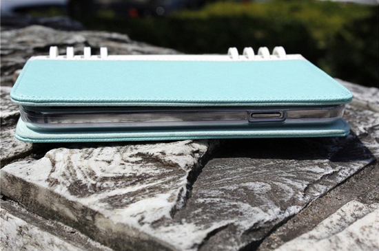 The new Samsung phone leather notebook Notepad Mobile Shell