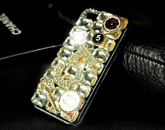 Full diamond mobile phone shell protective sleeve iphone5s phone accessories wholesale mobile phone sets Apple 4/4S