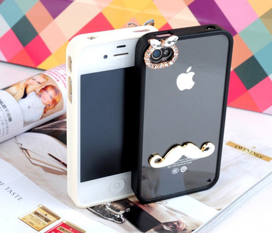 Beard transparent TPU phone shell protective sleeve apple iphone4/4s phone 5/5S protective shell Beard transparent TPU phone shell protective sleeve apple iphone4/4s phone 5/5S protective shell
