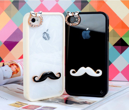 Beard transparent TPU phone shell protective sleeve apple iphone4/4s phone 5/5S protective shell Beard transparent TPU phone shell protective sleeve apple iphone4/4s phone 5/5S protective shell