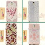 Samsung note3 hollow butterfly painted Mobile phone protective cover protective shell color