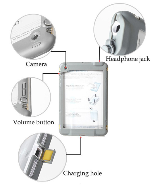 ipad mini waterproof shell iPad mini waterproof protective shell Apple Tablet Accessories