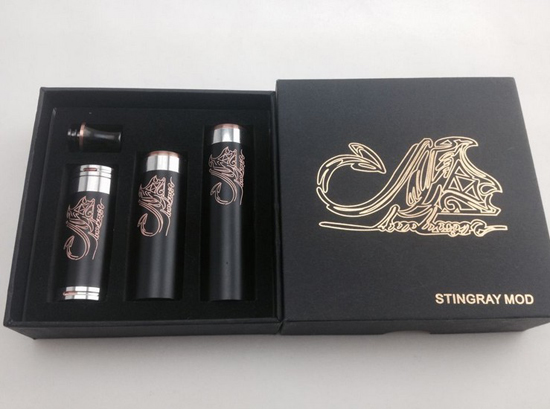 2014 newest hot black stingray sable fish electronic cigarette