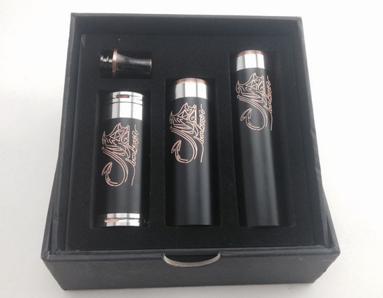 2014 newest hot black stingray sable fish electronic cigarette