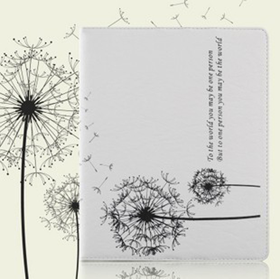 Apple ipad protective sleeve Dandelion ipad Universal leather holster ipad protective shell