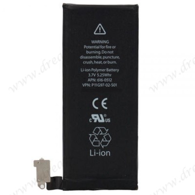 High Capacity Battery Hot sale iPhone 4 battery 3.7V 1420mAh